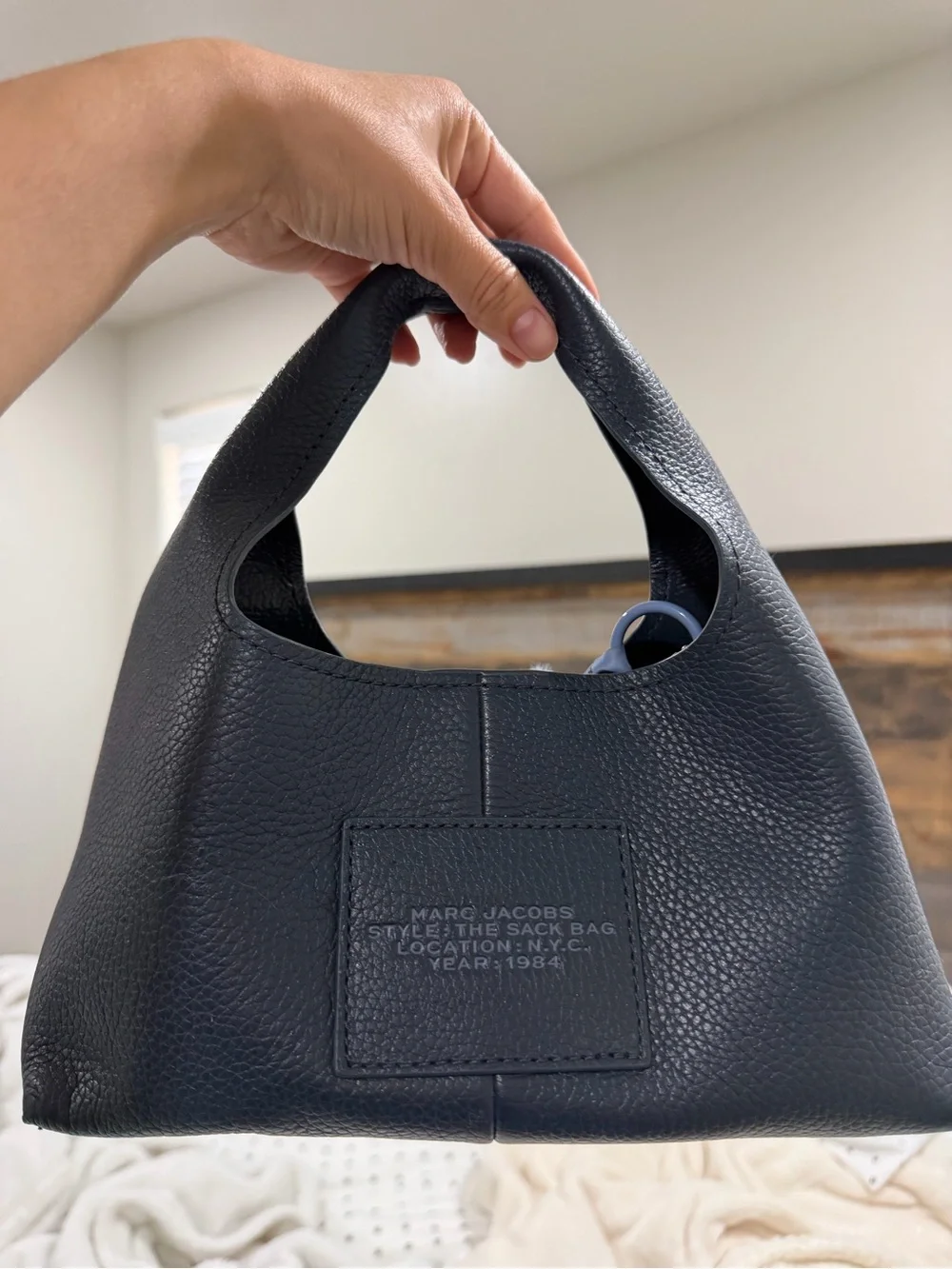 Marc Jacobs The Sack Bag Mini Blue Sea